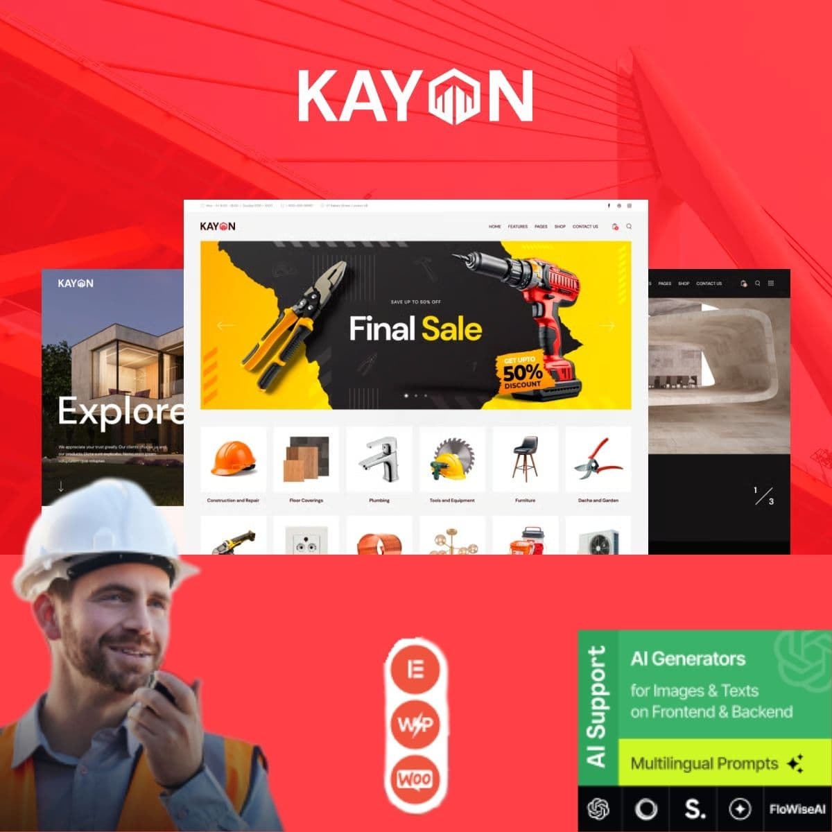 Kayon - Building & Construction WordPress Theme