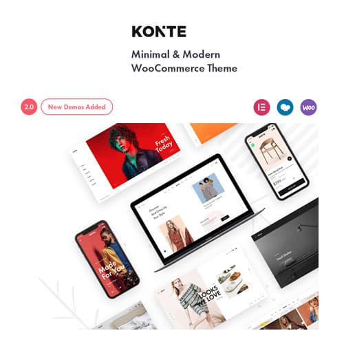 Konte - Minimal & Modern WooCommerce WordPress Theme