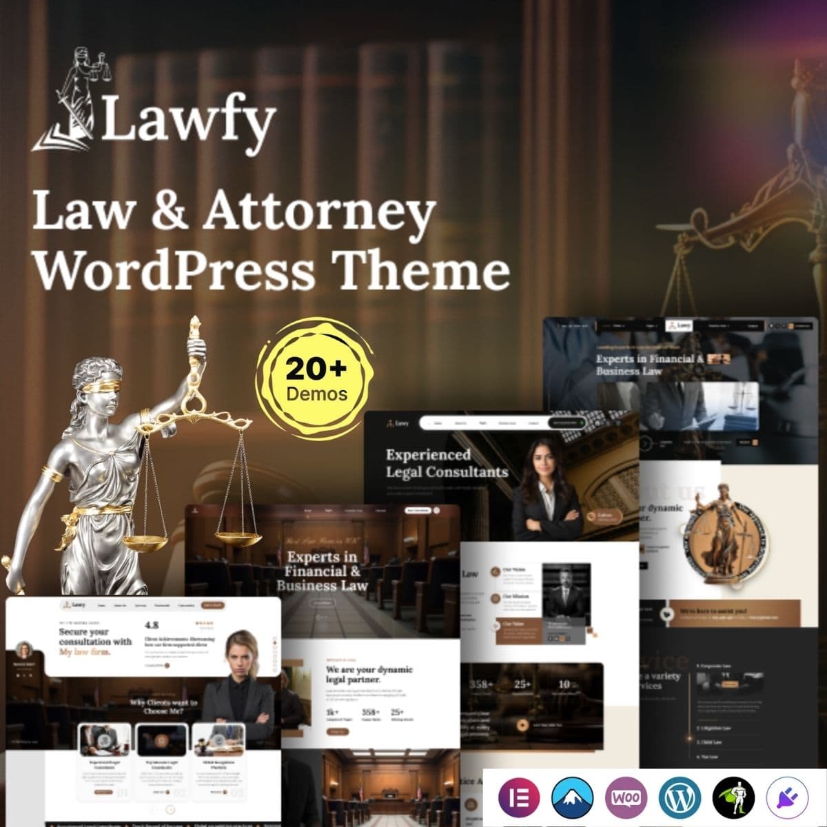 Lawfy – Lawyer WordPress Theme