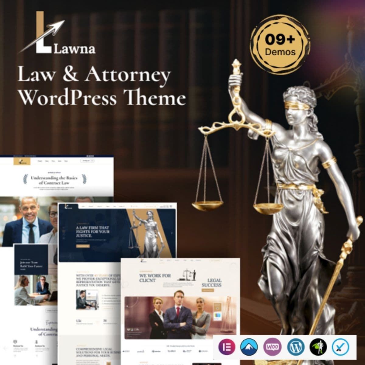 Lawna - Attorney & Advocate WordPress Theme