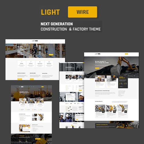 Lightwire - Construction And Industry Theme