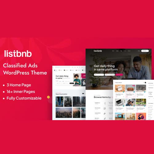 Listbnb - Classified Ads WordPress Theme