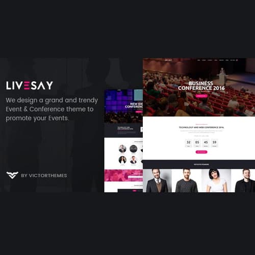 Livesay - Event & Conference WordPress Theme