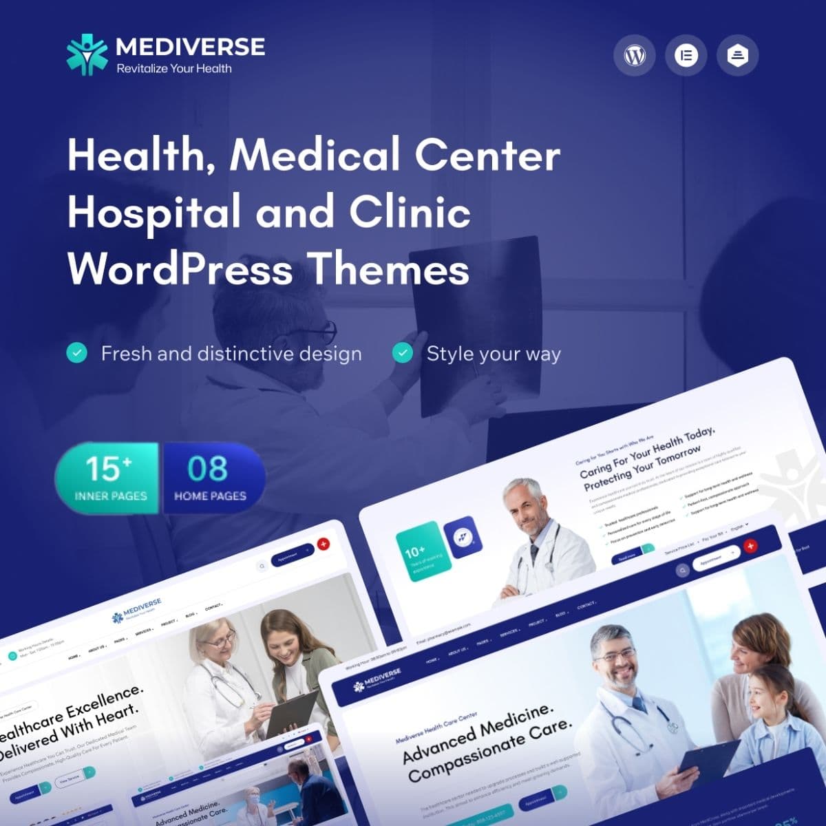 Mediverse - Health Medical Clinic WordPress Theme