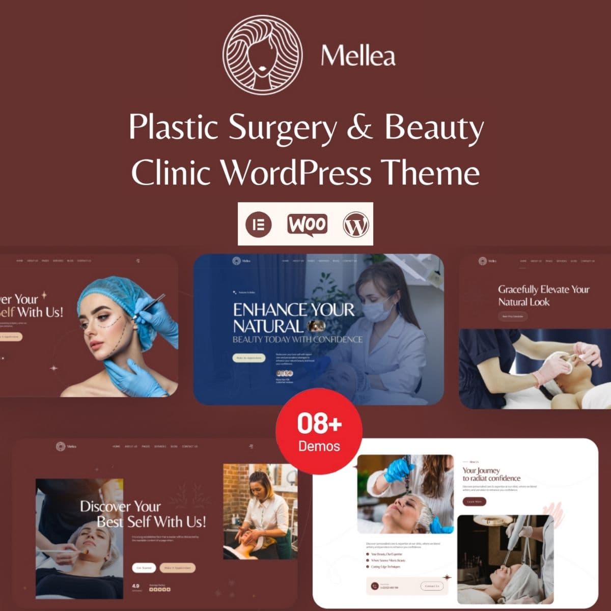 Mellea - Plastic Surgery & Beauty Clinic WordPress Theme