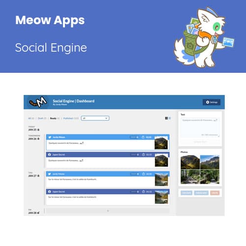 Meow Apps Social Engine Pro