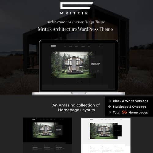 Mrittik - Architecture Interior Design Theme