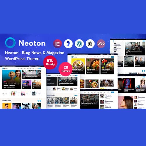 Neoton - News Magazine WordPress Theme