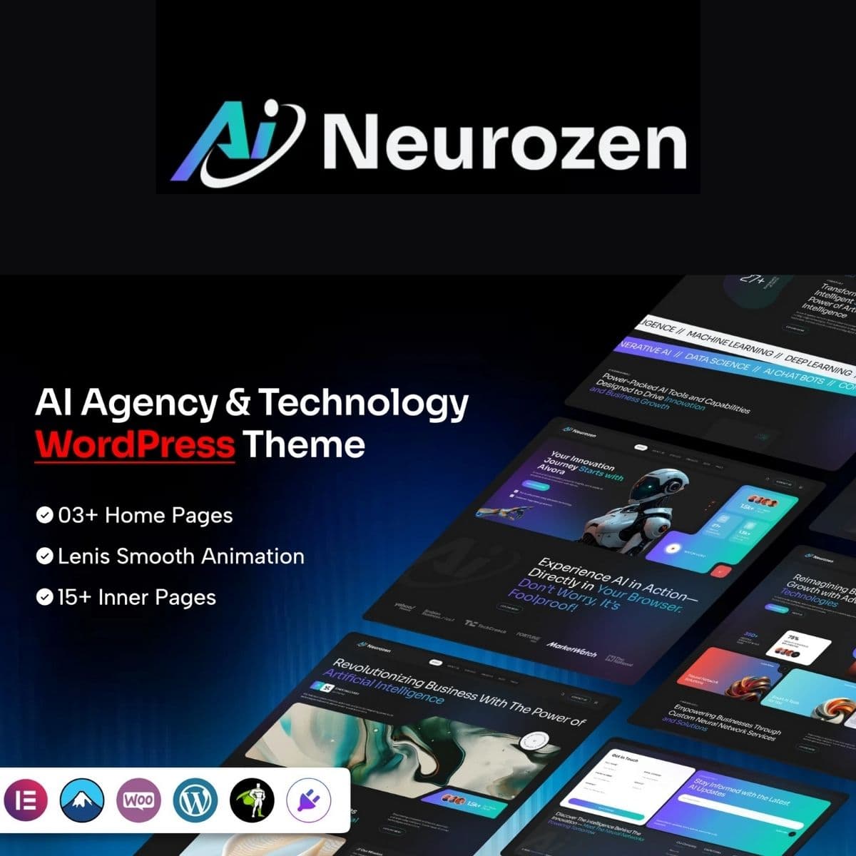Neurozen | AI Agency & Technology WordPress Theme