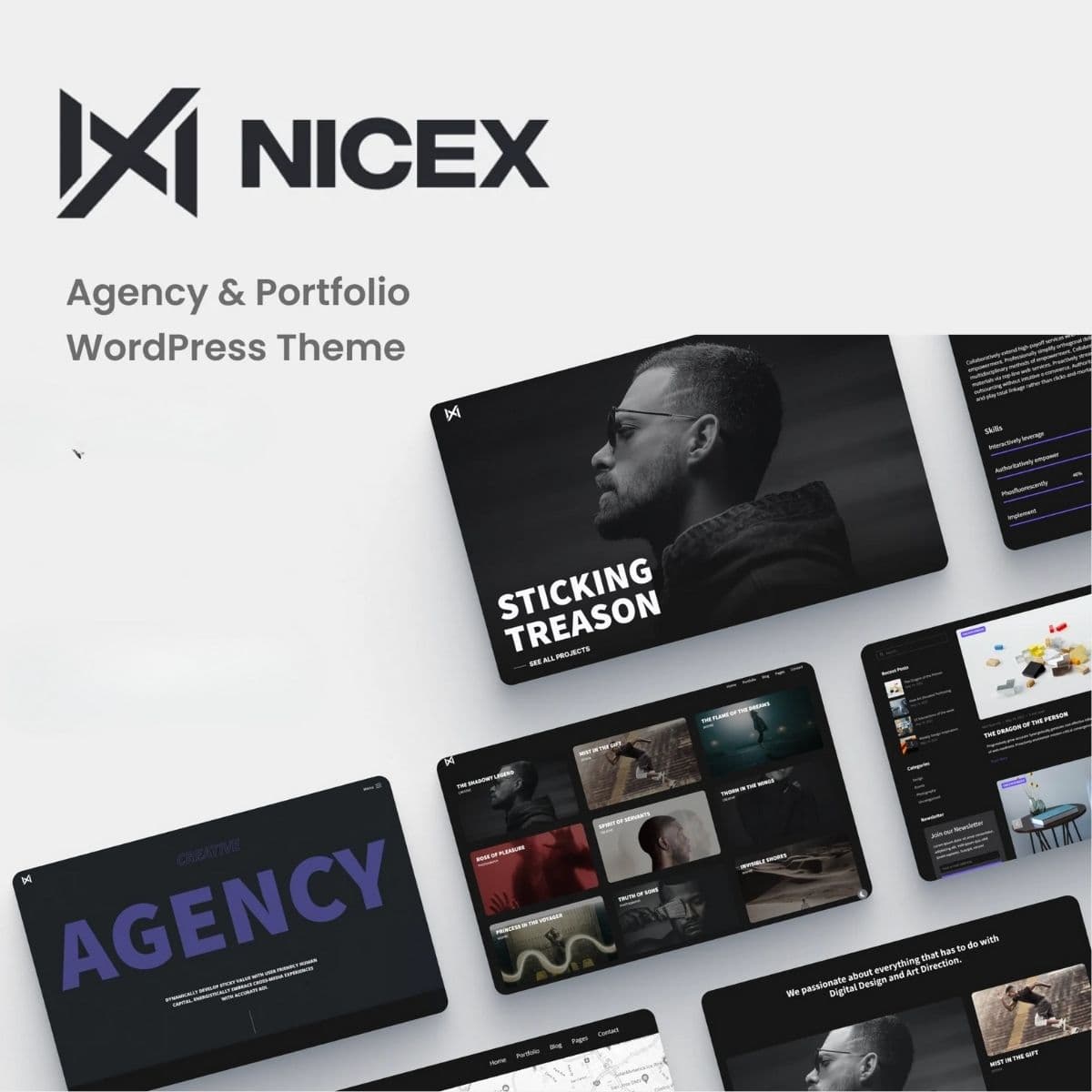 Nicex - Creative Portfolio Theme