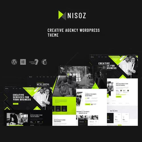 Nisoz - Creative Agency WordPress Theme