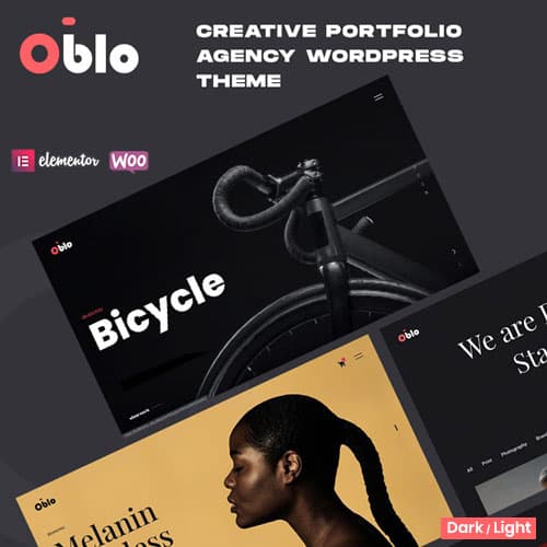 Oblo - Creative Agency Portfolio WordPress Theme