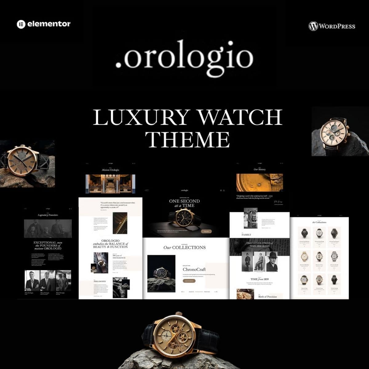 Orologio – Luxury Watch Store WordPress Theme