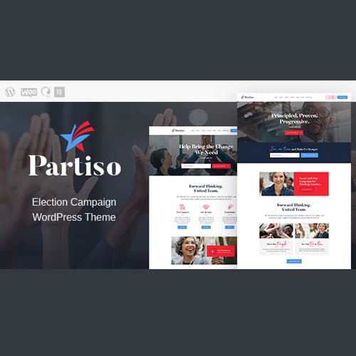 Partiso | Political WordPress Theme for Party & Candidate