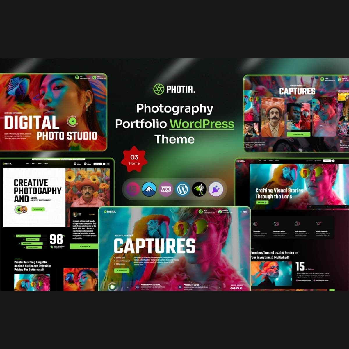 Photia - Photography Portfolio WordPress Theme