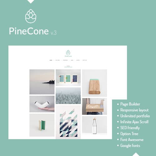 PineCone - Creative Portfolio WordPress Theme