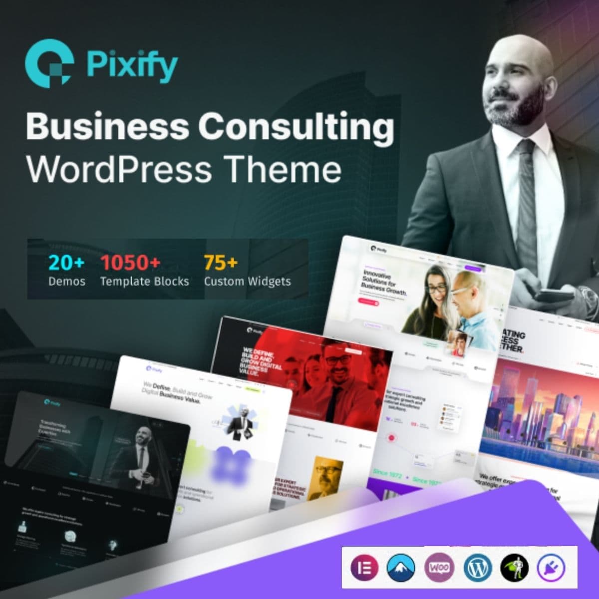 Pixify - Business Consulting WordPress Theme