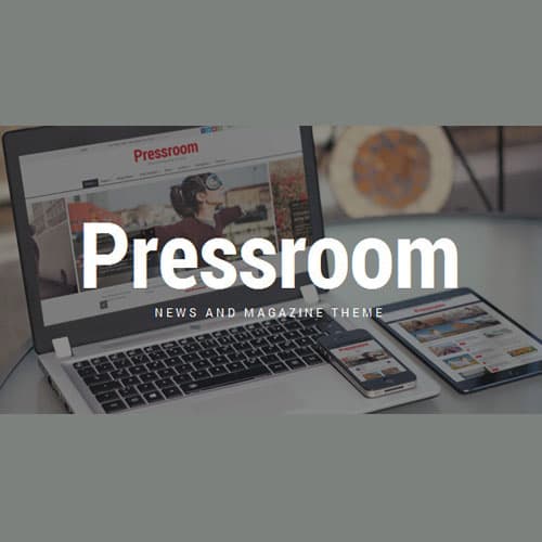 Pressroom - News Magazine WordPress Theme