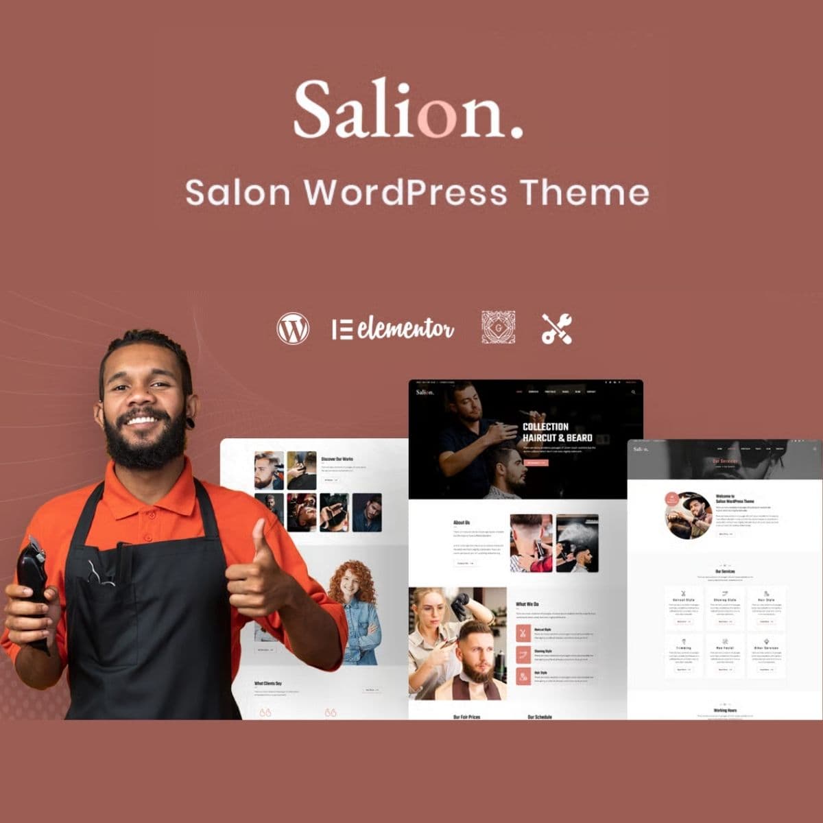 Salion – Hair Salon WordPress Theme