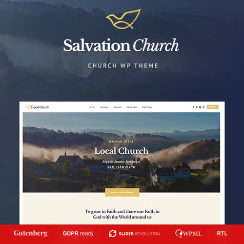 Salvation - Church & Religion WP Theme