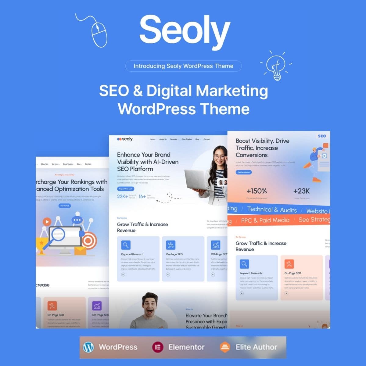 Seoly — SEO & Digital Marketing WordPress Theme