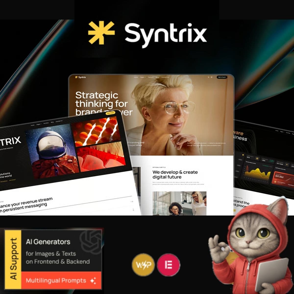 Syntrix - Business IT Solutions WordPress Theme