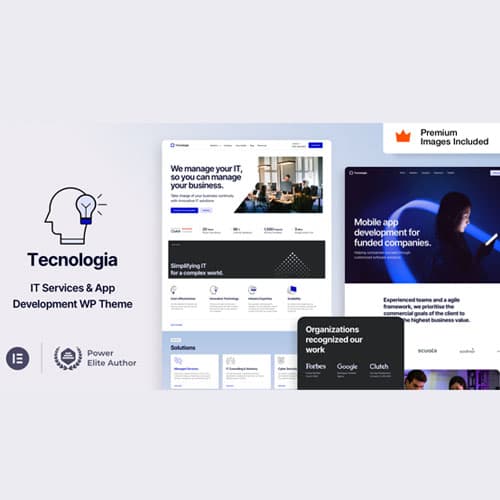 Tecnologia - IT SAAS Software Technology WordPress Theme