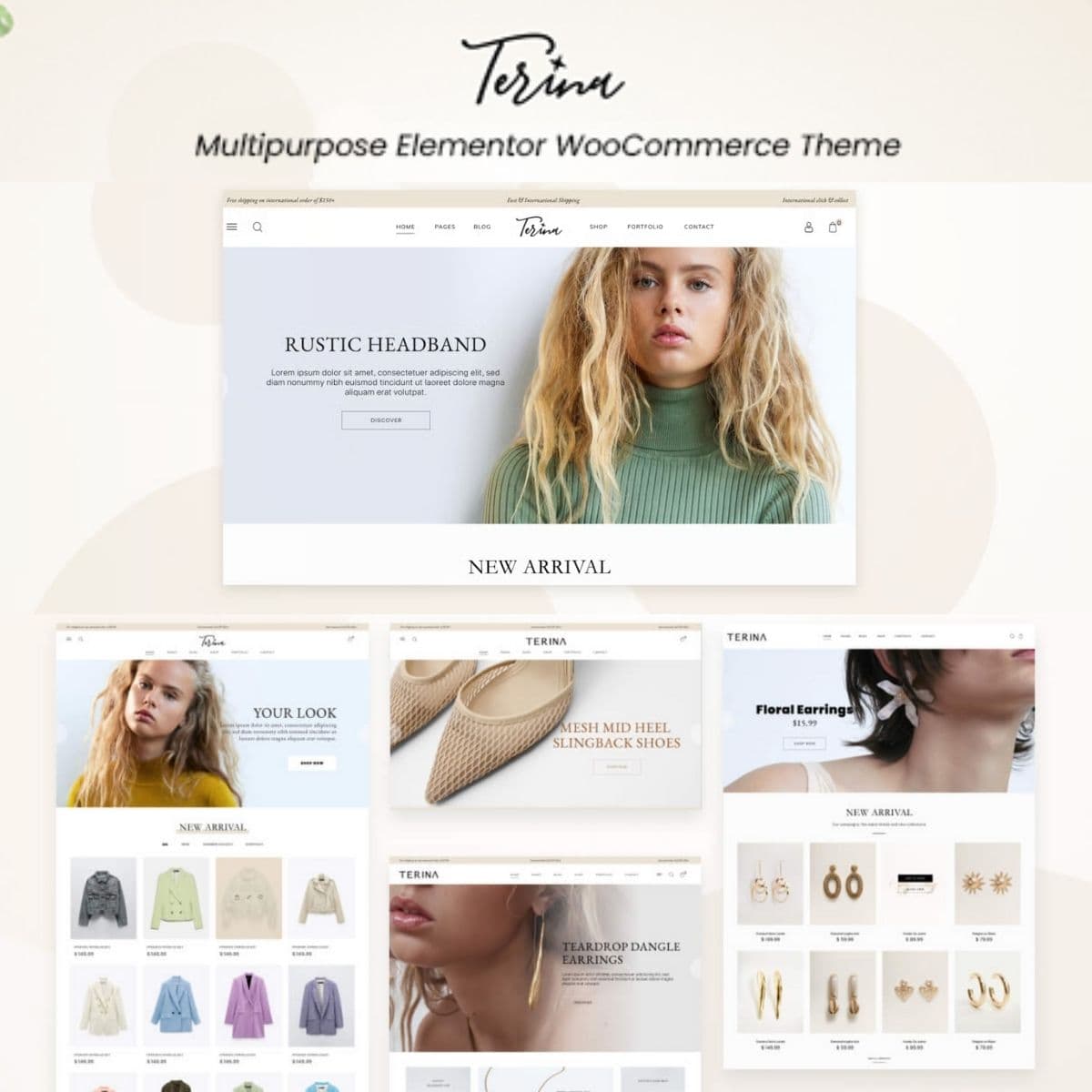 Terina - Multipurpose Elementor WooCommerce Theme