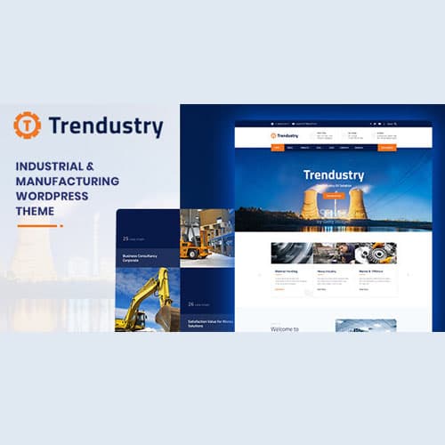 Trendustry - Industrial & Manufacturing WordPress Theme