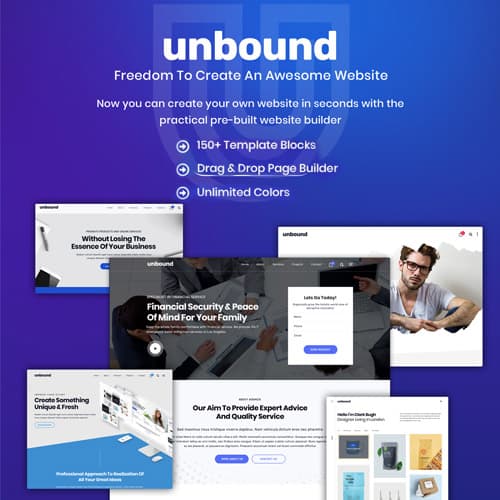 Unbound - Business Agency Multipurpose Theme