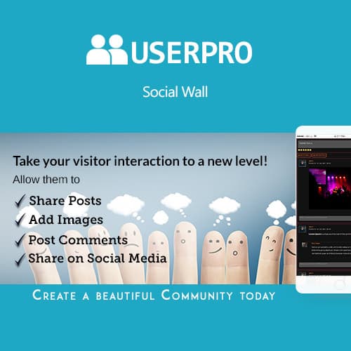 UserPro - Social Wall Add-on