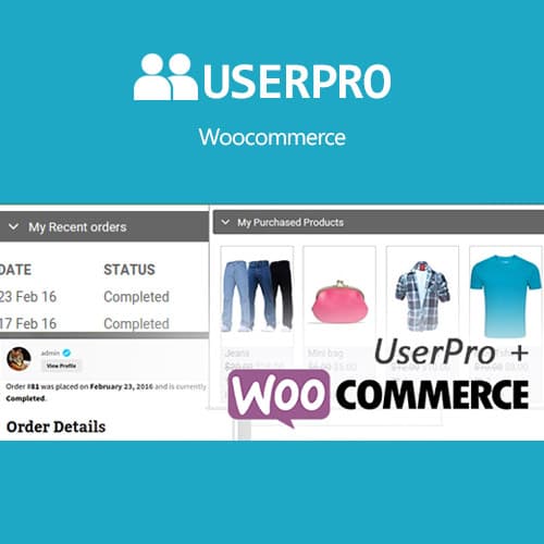 UserPro - WooCommerce Integration