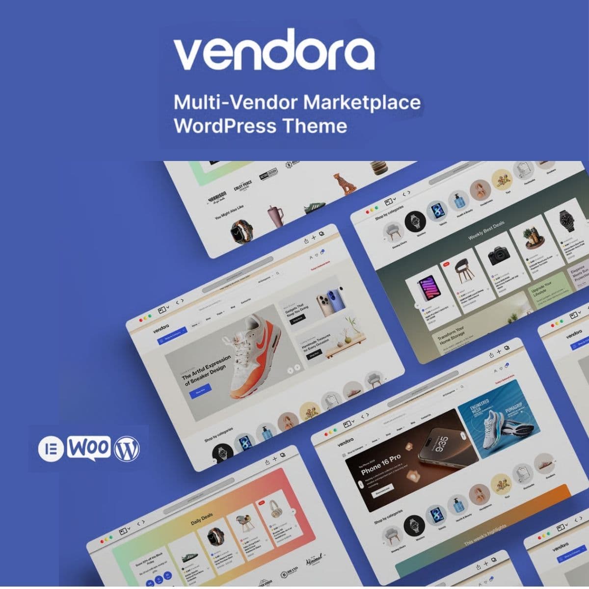 Vendora – Multi-Vendor Marketplace WordPress Theme