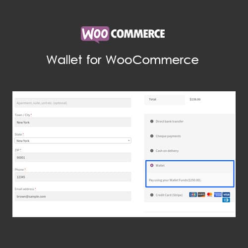 Wallet for WooCommerce
