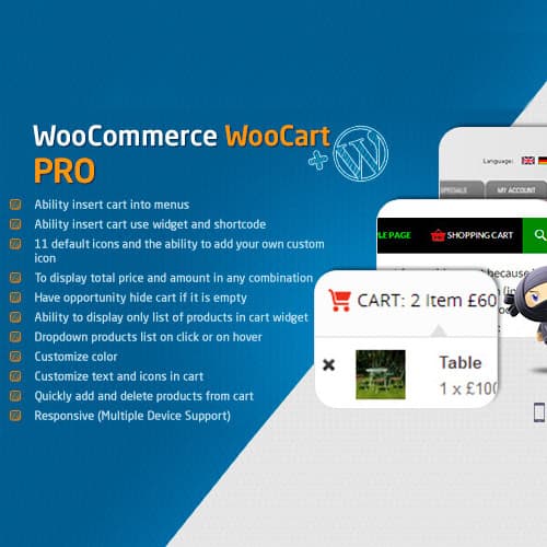 WooCommerce Cart - WooCart Pro