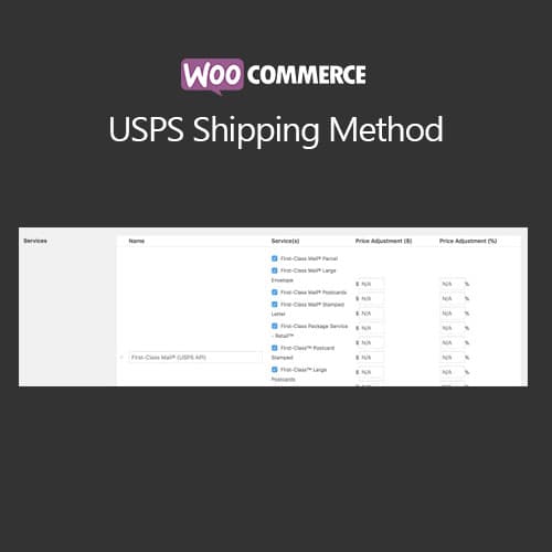 WooCommerce USPS Shipping Method WooCommerce USPS Shipping Method