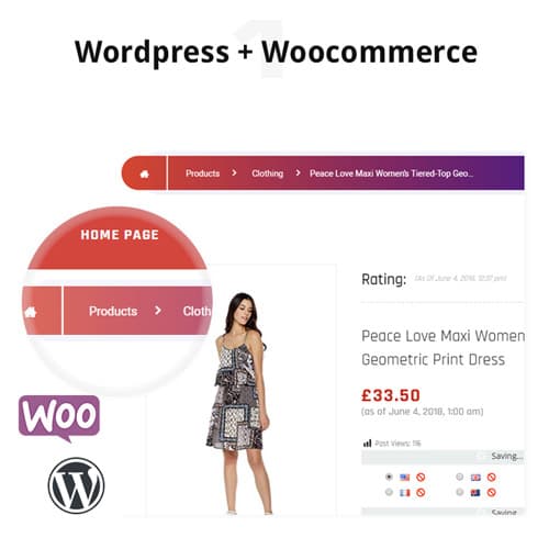 Wordpress / WooCommerce Custom Breadcrumbs Plugin