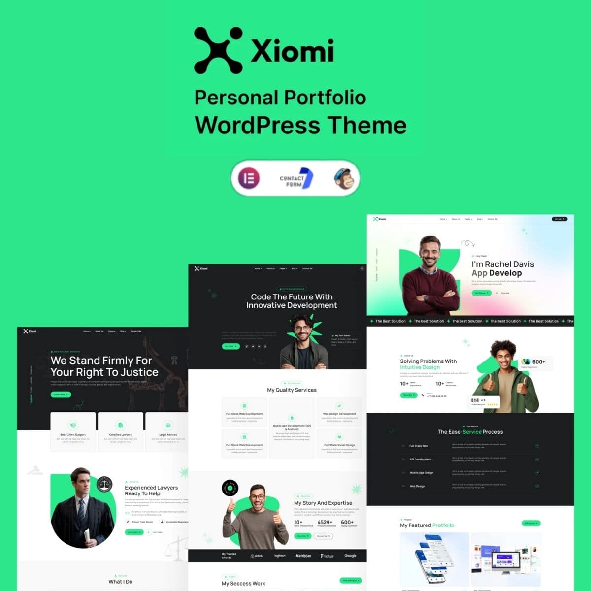 Xiomi - Portfolio WordPress Theme
