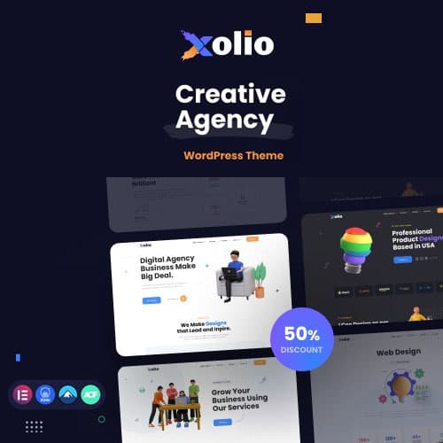 Xolio - Creative Agency & Portfolio WordPress Theme
