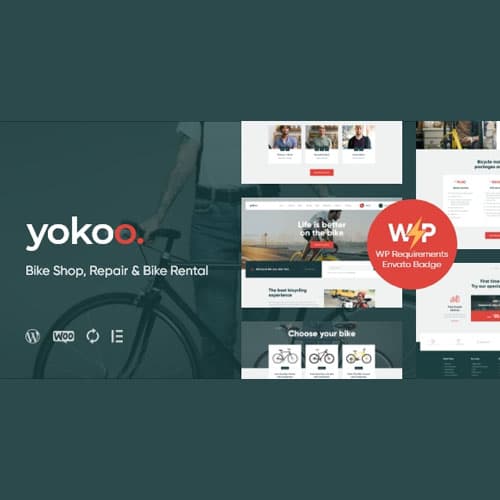 Yokoo - Bike Shop & Bicycle Rental WordPress Theme