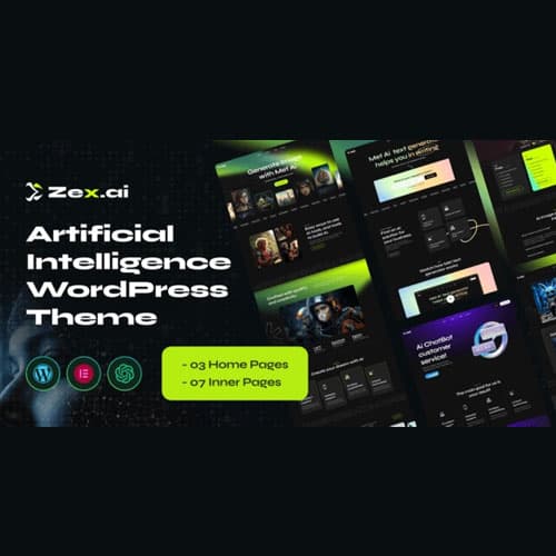 Zex - Ai Image Generate WordPress Theme