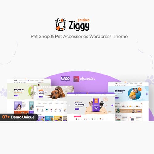Ziggy - Pet Shop WordPress Theme