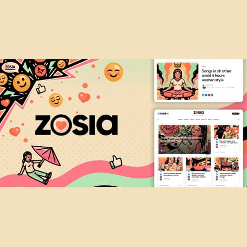 Zosia - Personal WordPress Blog Theme