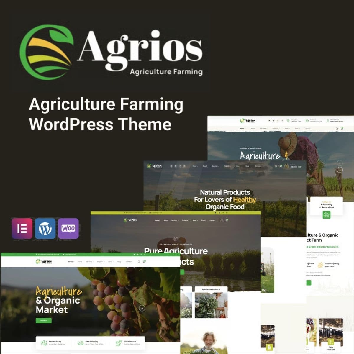 Screenshot of Agrios interface
