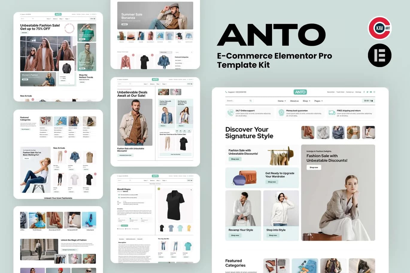 Screenshot of Anto interface