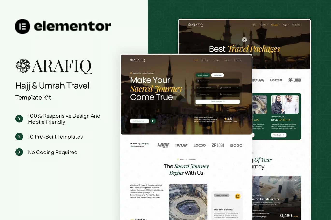 Screenshot of Arafiq interface