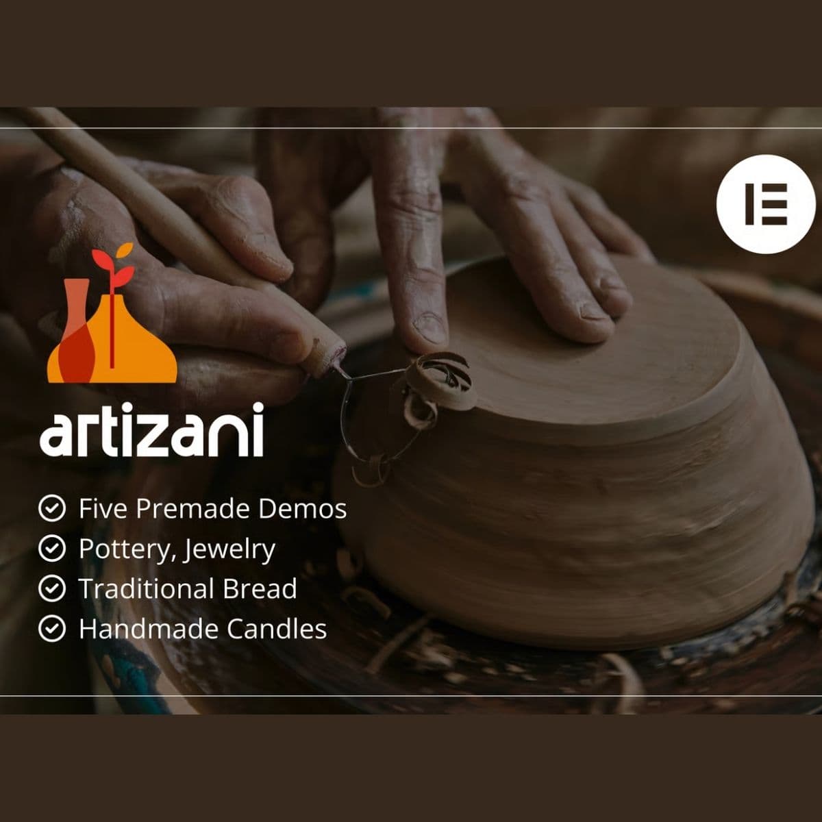 Screenshot of Artizani interface