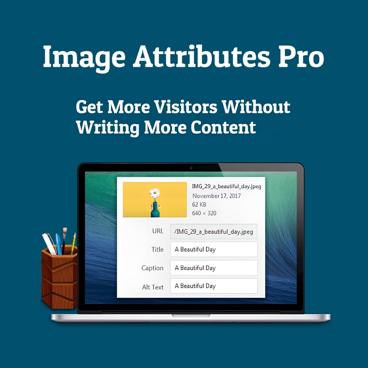 Screenshot of Auto Image Attributes Pro interface