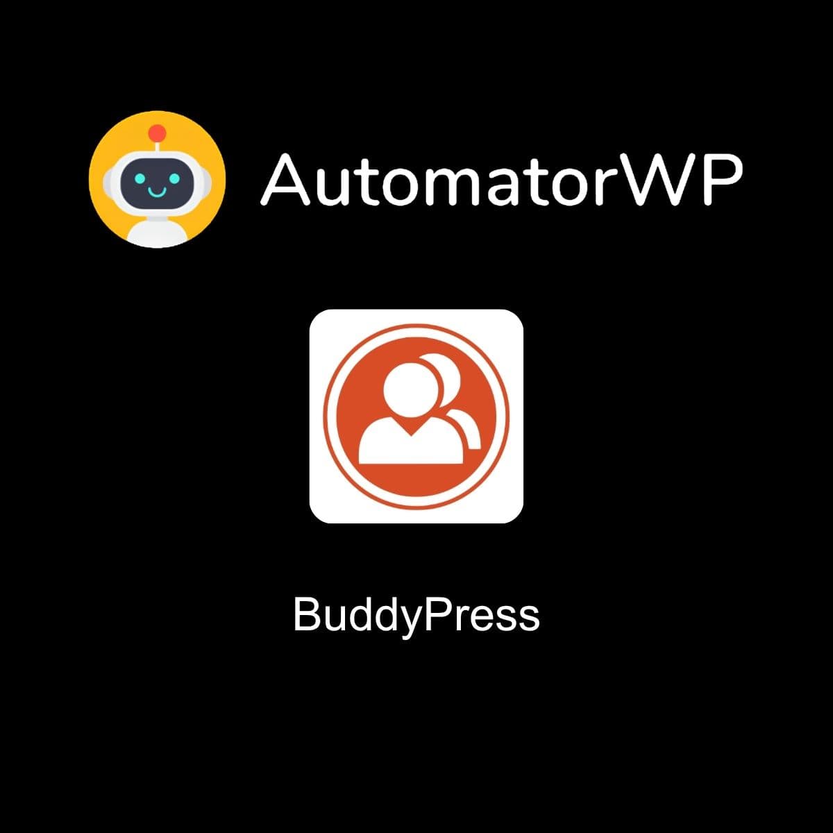 Screenshot of AutomatorWP BuddyPress interface