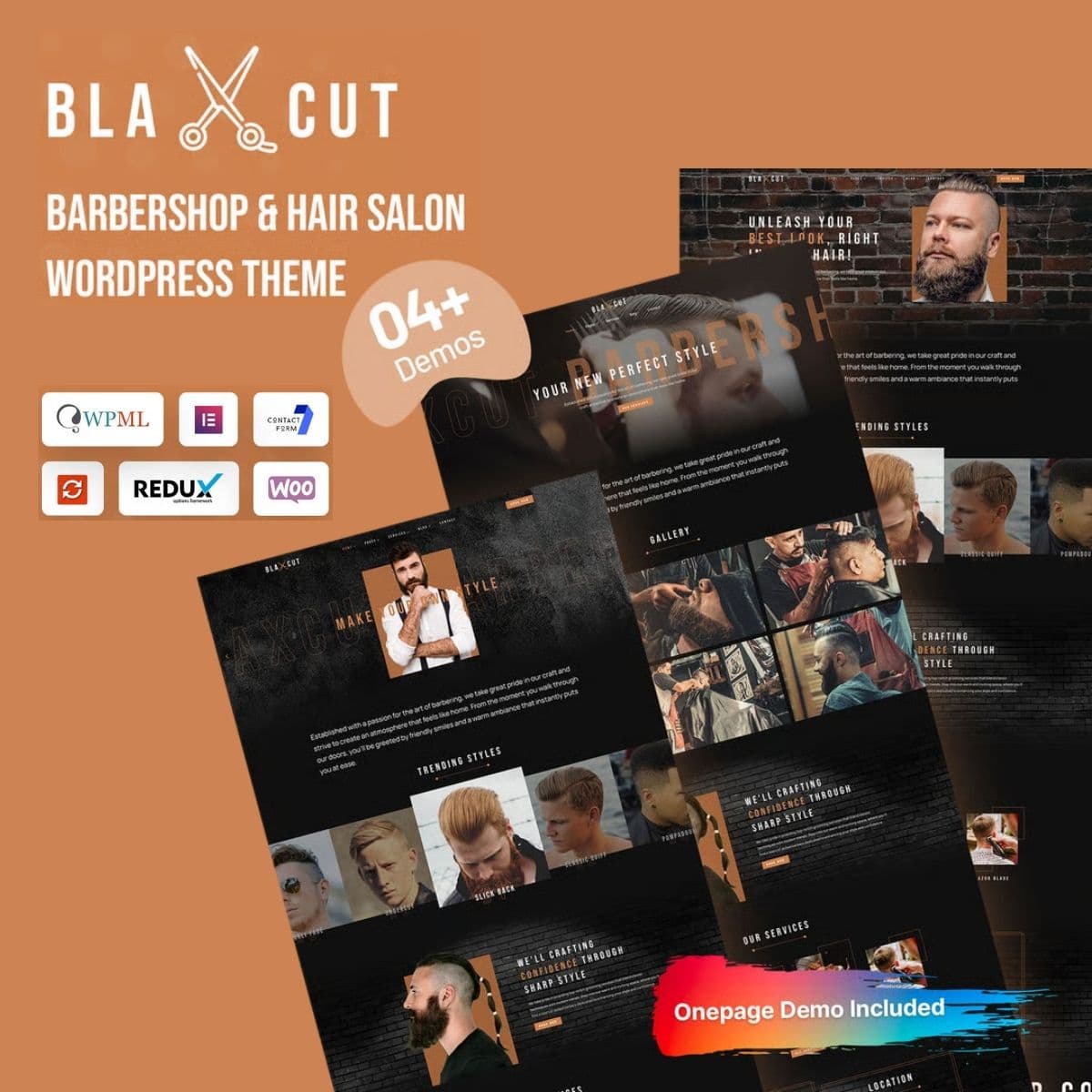 Screenshot of Blaxcut interface